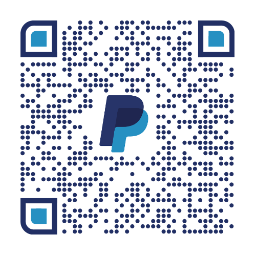 Scan or tap to give with PayPal